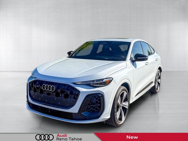 Glacier White Metallic 2026 Audi SQ5 Sportback Sedan All-Wheel Drive 7-Speed Automatic