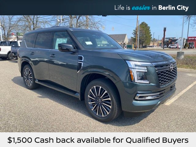 Alpine Metallic 2026 Nissan Armada Platinum Reserve 4WD SUV / Crossover Four-Wheel Drive 9-Speed Automatic