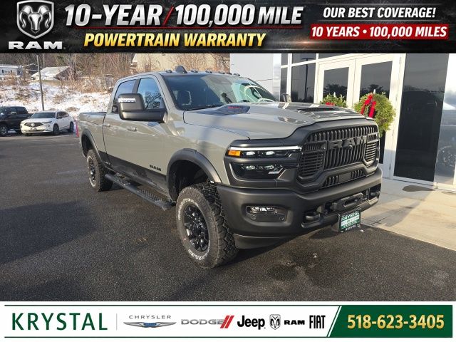 Ceramic Gray Clearcoat 2026 RAM 2500 Pickup Truck Four-Wheel Drive 8-Speed Automatic