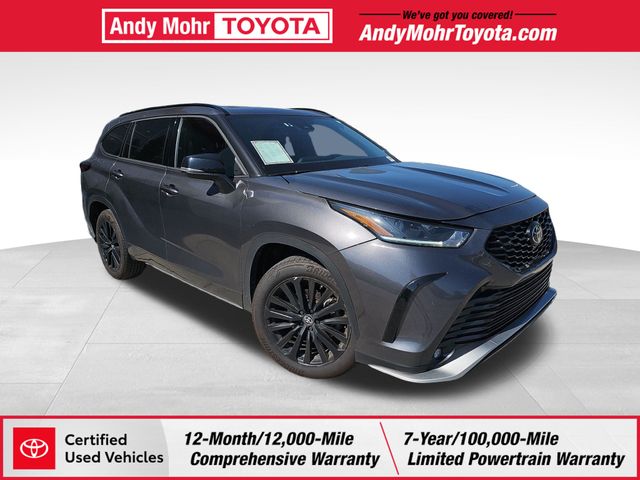 Magnetic Gray Metallic 2025 Toyota Highlander SUV / Crossover All-Wheel Drive 8-Speed Automatic