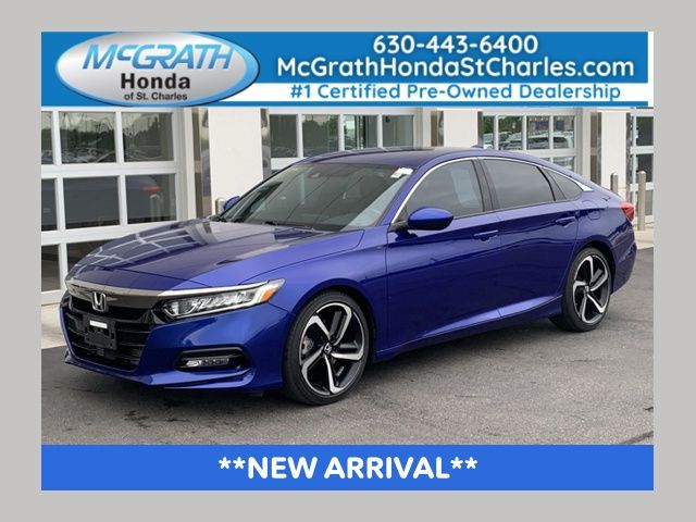 Still Night Pearl 2019 Honda Accord 1.5T Sport FWD Sedan Front-Wheel Drive Continuously Variable Transmission