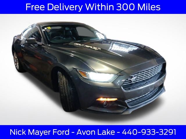 Gray (Magnetic Metallic) 2016 Ford Mustang EcoBoost Premium Coupe RWD Coupe Rear-Wheel Drive 6-Speed Automatic