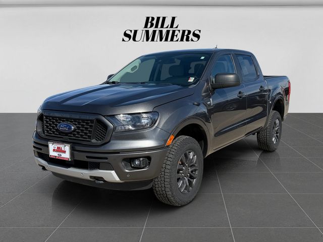 Gray (Magnetic) 2019 Ford Ranger XLT SuperCrew 4WD Pickup Truck Four-Wheel Drive Automatic