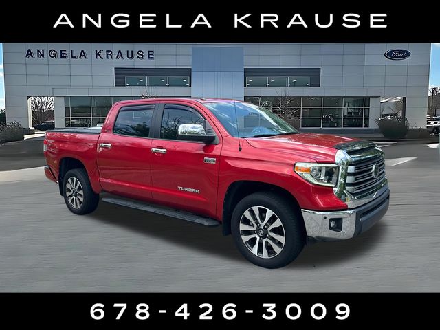 Barcelona Red Metallic 2019 Toyota Tundra Pickup Truck 4X2 6-Speed Automatic Overdrive