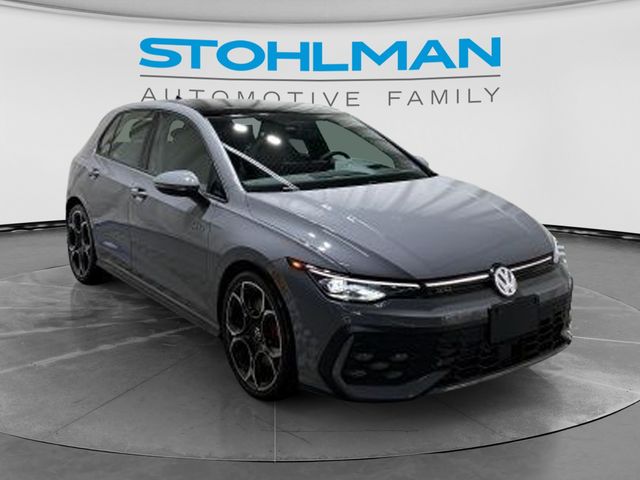 Moonstone Gray 2026 Volkswagen Golf GTI Autobahn FWD Hatchback Front-Wheel Drive 7-Speed Dual Clutch