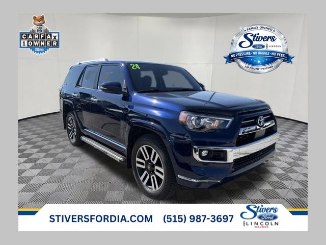 Nautical Blue Metallic 2024 Toyota 4Runner SUV / Crossover All-Wheel Drive 5-Speed Automatic