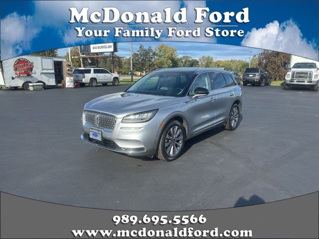 Silver Radiance 2021 Lincoln Corsair SUV / Crossover All-Wheel Drive 8-Speed Automatic