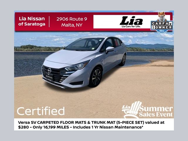Gray Sky Pearl 2024 Nissan Versa Sedan Front-Wheel Drive Continuously Variable Transmission