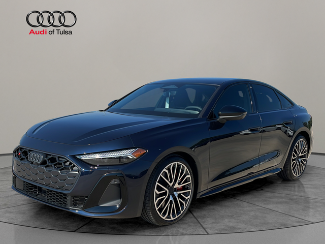 Firmament Blue Metallic 2026 Audi S5 Sedan All-Wheel Drive 7-Speed Automatic