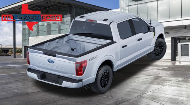 2025 Space White Metallic Ford F-150 STX 4X4 Truck