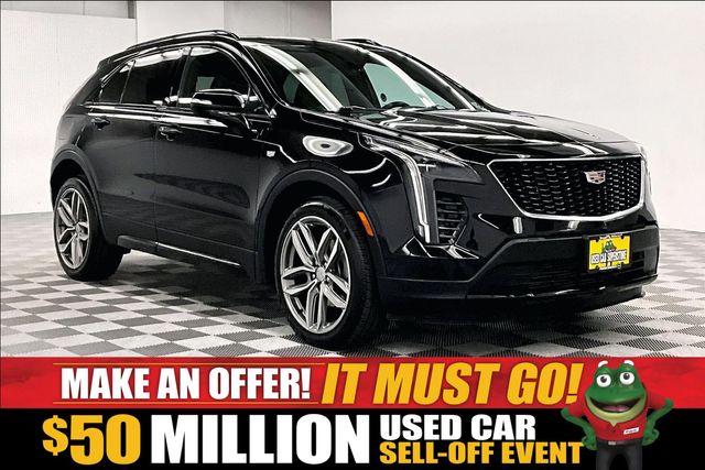 Stellar Black Metallic 2023 Cadillac XT4 SUV / Crossover Front-Wheel Drive 9-Speed Automatic