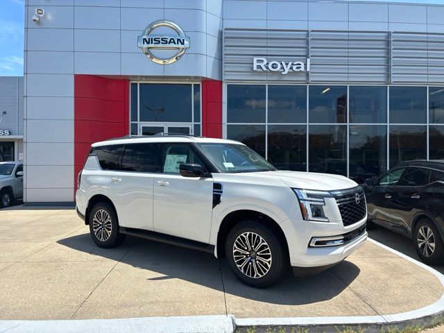 2026 Nissan Armada Platinum White at Royal Nissan