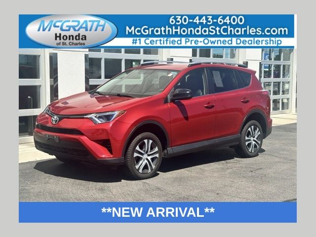 Barcelona Red Metallic 2016 Toyota RAV4 LE SUV / Crossover Front-Wheel Drive 6-Speed Automatic
