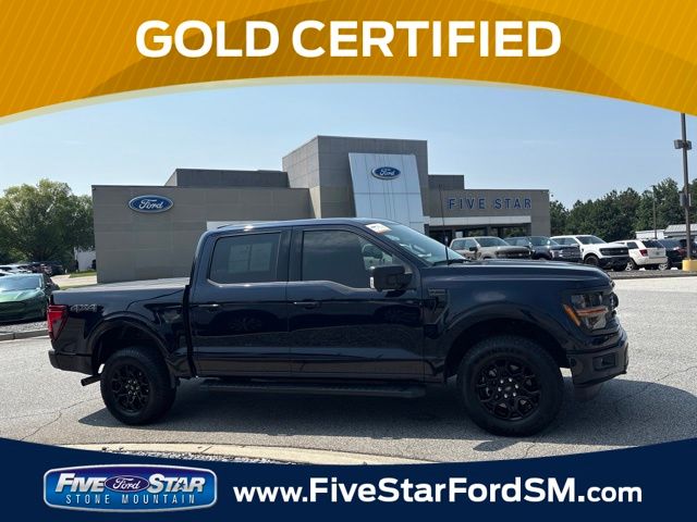 Antimatter Blue Metallic 2025 Ford F-150 Pickup Truck Four-Wheel Drive Automatic