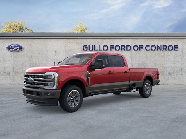 Ruby Red Metallic Tinted Clearcoat 2026 Ford F-250 Super Duty King Ranch Crew Cab 4WD Pickup Truck Four-Wheel Drive Automatic