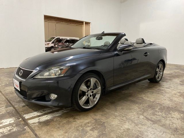 Smoky Granite Mica 2011 Lexus IS Convertible Rear-Wheel Drive 6-Speed Automatic