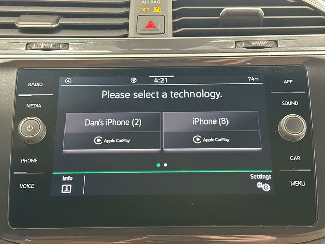 2023 Volkswagen Tiguan 2.0T SE R-Line Black White at Subaru and VW of Moon Township