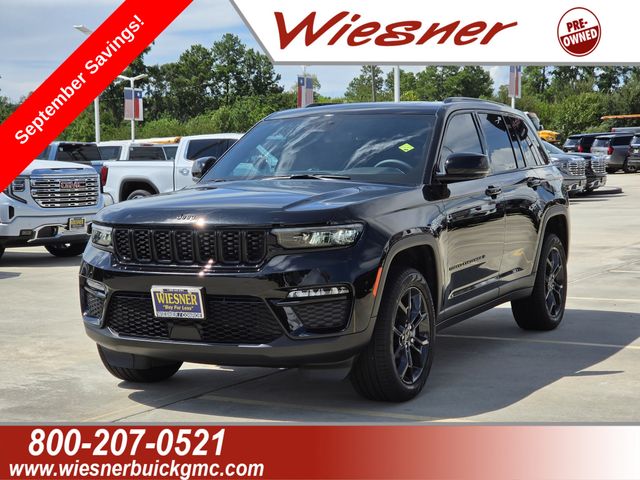 Diamond Black 2025 Jeep Grand Cherokee SUV / Crossover Four-Wheel Drive 8-Speed Automatic