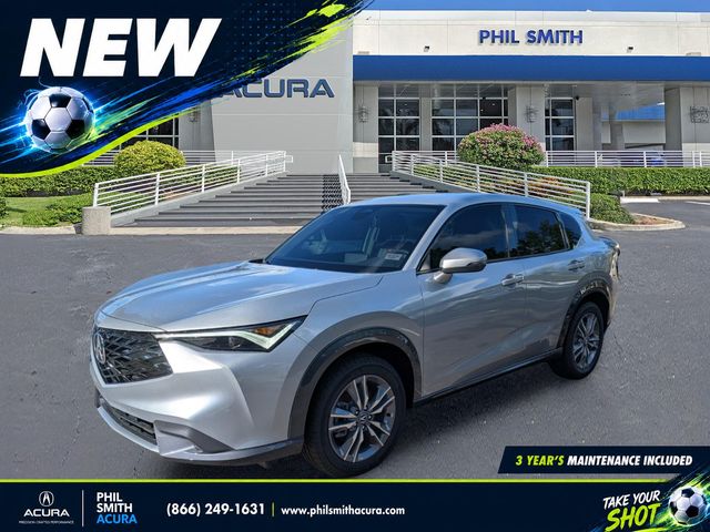 Solar Silver Metallic 2026 Acura ADX SUV / Crossover Front-Wheel Drive Continuously Variable Transmission
