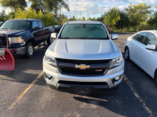 Silver Ice Metallic 2017 Chevrolet Colorado Pickup Truck Four-Wheel Drive 8-Speed Automatic