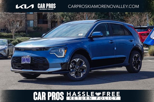 Mineral Blue 2026 Kia Niro EV SUV / Crossover Front-Wheel Drive 1-Speed Automatic