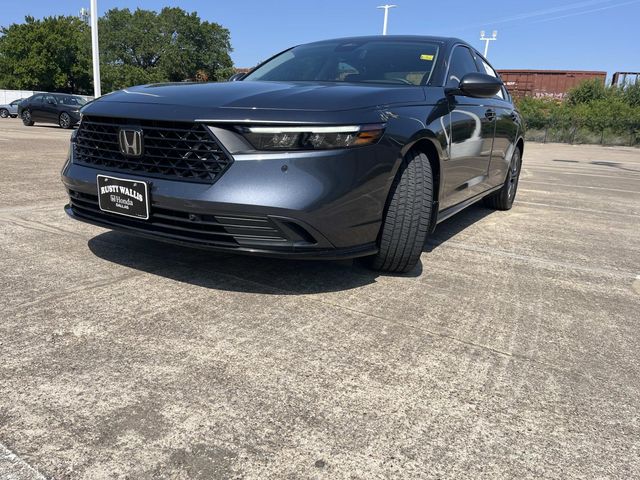 Meteorite Gray Metallic 2024 Honda Accord Hybrid Sedan Front-Wheel Drive Continuously Variable Transmission