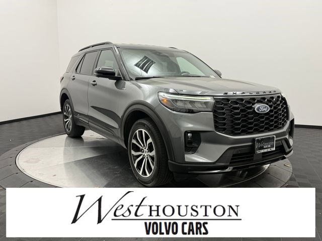 Gray Metallic 2025 Ford Explorer ST-Line AWD SUV / Crossover All-Wheel Drive Automatic