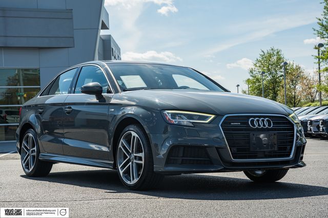 Nano Gray Metallic 2017 Audi A3 2.0T quattro Premium Plus Sedan AWD Sedan All-Wheel Drive 6-Speed Automatic