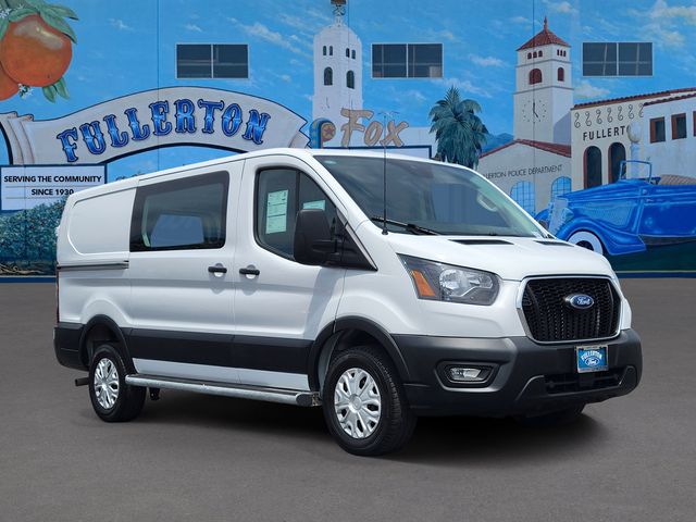 Oxford White 2025 Ford Transit Cargo Van Rear-Wheel Drive