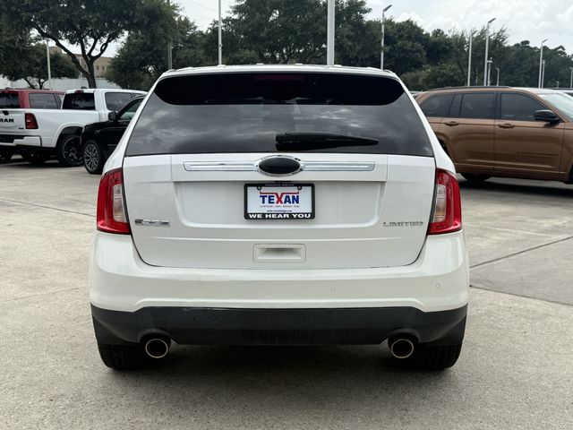 2013 Ford Edge Limited White at Central Houston Nissan