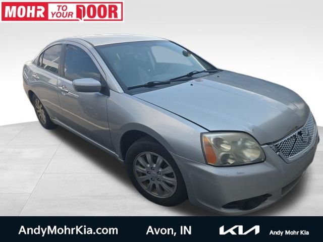 Silver 2012 Mitsubishi Galant Sedan Front-Wheel Drive 4-Speed Automatic