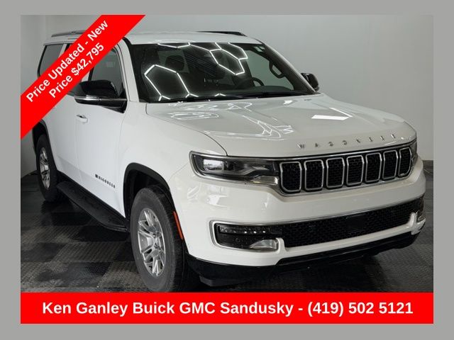 Bright White Clearcoat 2024 Jeep Wagoneer SUV / Crossover Four-Wheel Drive Automatic