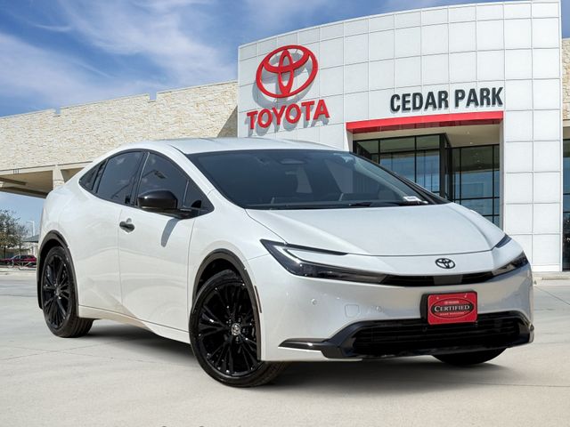 White (Wind Chill Pearl) 2026 Toyota Prius Hatchback Front-Wheel Drive Continuously Variable Transmission