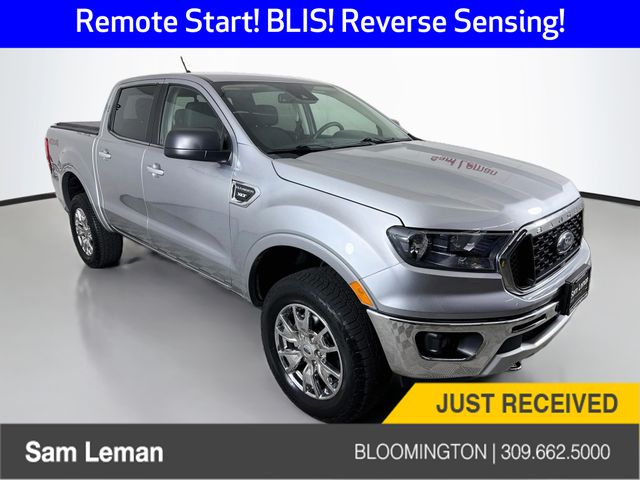 Silver Metallic 2022 Ford Ranger Pickup Truck Four-Wheel Drive Automatic