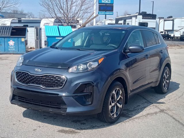 Pacific Blue 2020 Kia Sportage LX FWD SUV / Crossover Front-Wheel Drive 6-Speed Automatic Overdrive