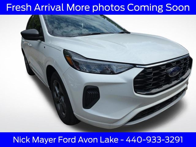 White Metallic 2024 Ford Escape SUV / Crossover All-Wheel Drive 8-Speed Automatic