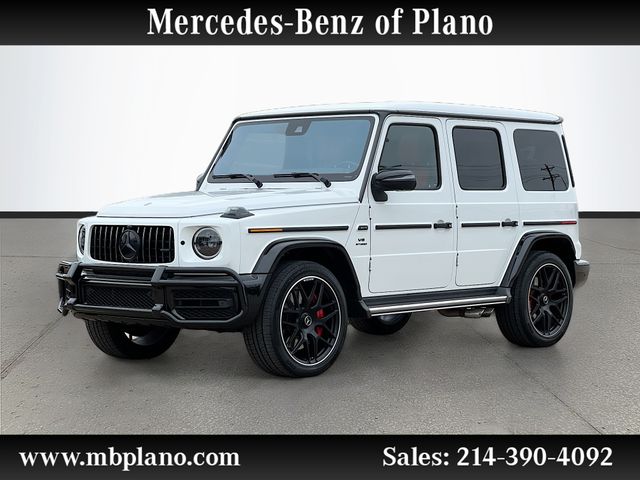 MANUFAKTUR Moonlight White Metallic 2024 Mercedes-Benz G-Class AMG G 63 4MATIC SUV / Crossover All-Wheel Drive 9-Speed Automatic