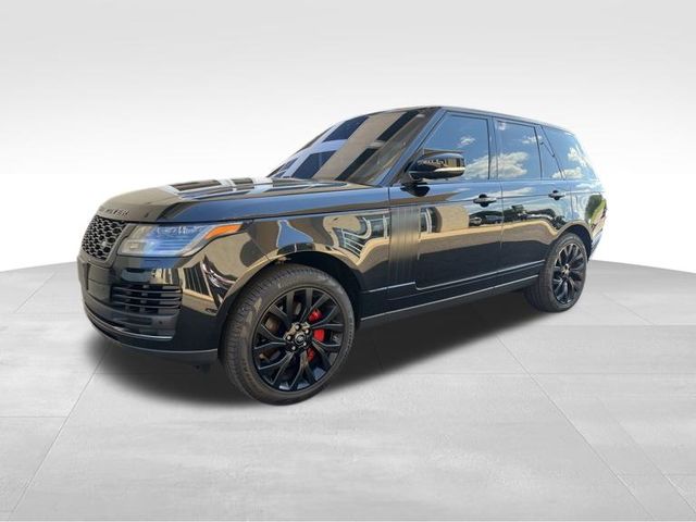 Santorini Black Metallic 2021 Land Rover Range Rover AWD SUV / Crossover All-Wheel Drive 8-Speed Automatic