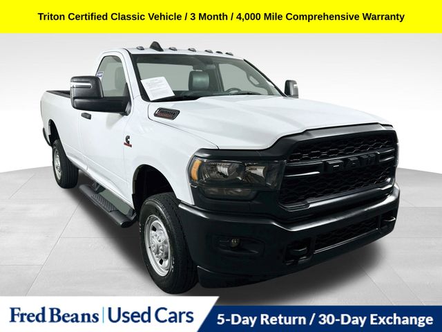 Bright White Clearcoat 2023 RAM 2500 Pickup Truck Four-Wheel Drive 6-Speed Automatic