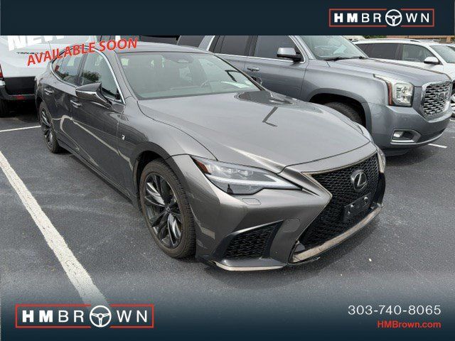 Manganese Luster 2024 Lexus LS Sedan All-Wheel Drive Automatic