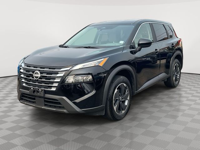 Super Black 2025 Nissan Rogue SUV / Crossover All-Wheel Drive Continuously Variable Transmission