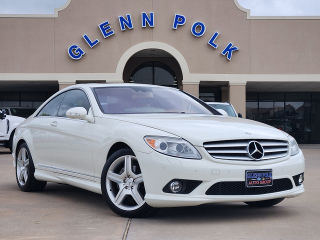designo Mystic White 2008 Mercedes-Benz CL-Class CL 550 Coupe Rear-Wheel Drive 7-Speed Automatic