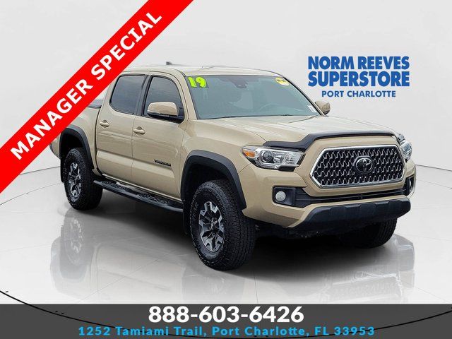 Brown (Tan) 2019 Toyota Tacoma Pickup Truck Four-Wheel Drive 6-Speed Automatic