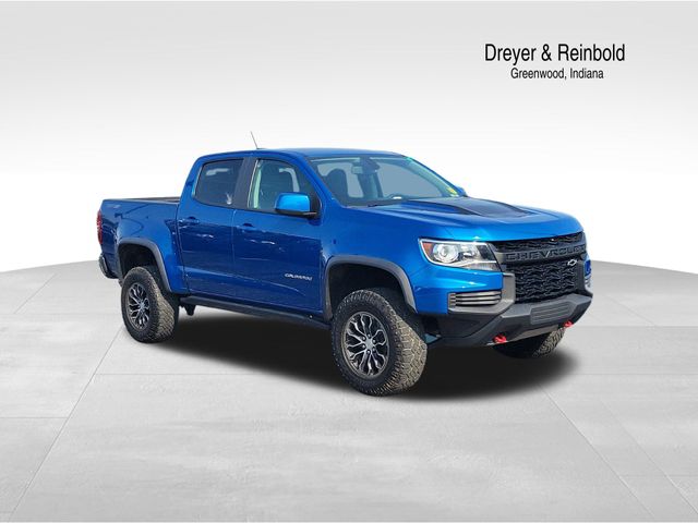 Blue 2022 CHEVROLET COLORADO for sale in Greenwood, IN