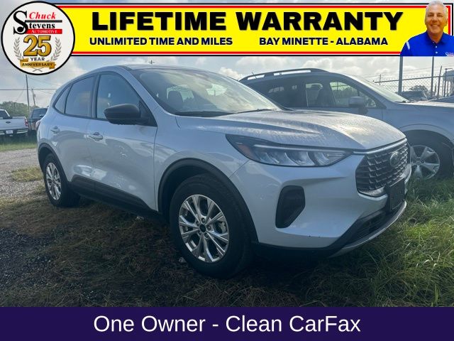 Silver Metallic 2025 Ford Escape SUV / Crossover Front-Wheel Drive 8-Speed Automatic