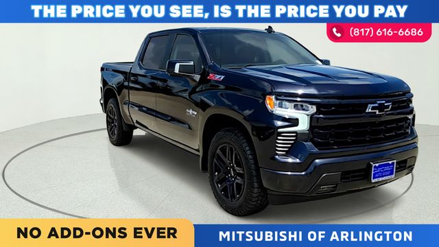 Dark Ash Metallic 2022 Chevrolet Silverado 1500 Pickup Truck Four-Wheel Drive Automatic