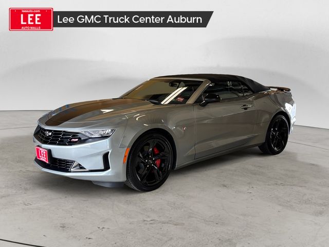 Sharkskin Metallic 2024 Chevrolet Camaro Convertible Rear-Wheel Drive Automatic