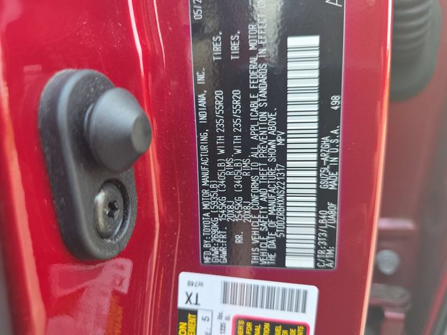 Used 2022 Ruby Flare Pearl Toyota Limited image 38