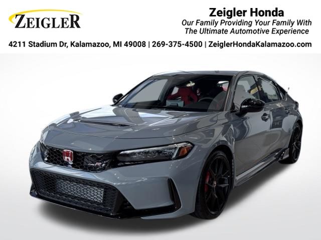Sonic Gray Pearl 2026 Honda Civic Type R FWD Hatchback Front-Wheel Drive 6-Speed Manual