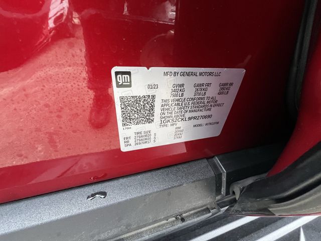 2023 GMC Yukon AT4 Red at DeMontrond Automotive Group